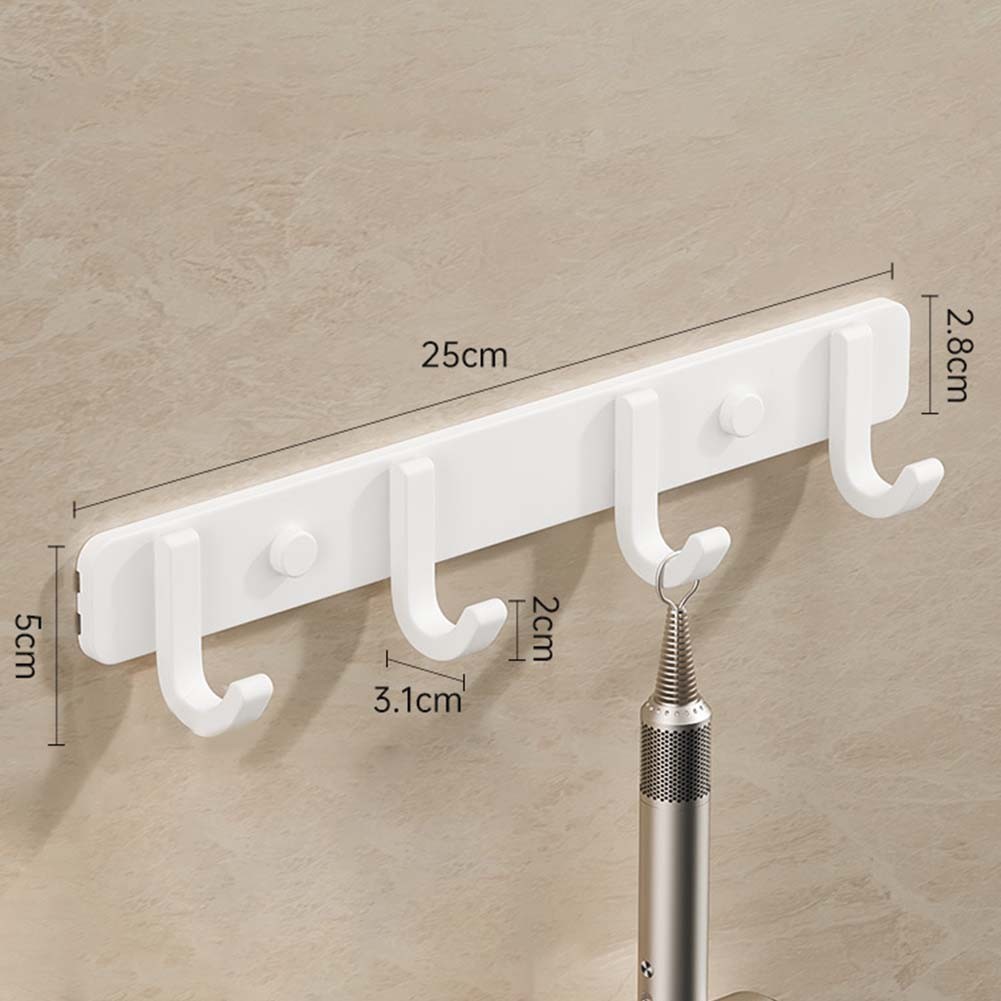 Gancho de pared de aluminio espacial para toallas ropa o accesorios no requiere perforación - Imagen 35 de 79