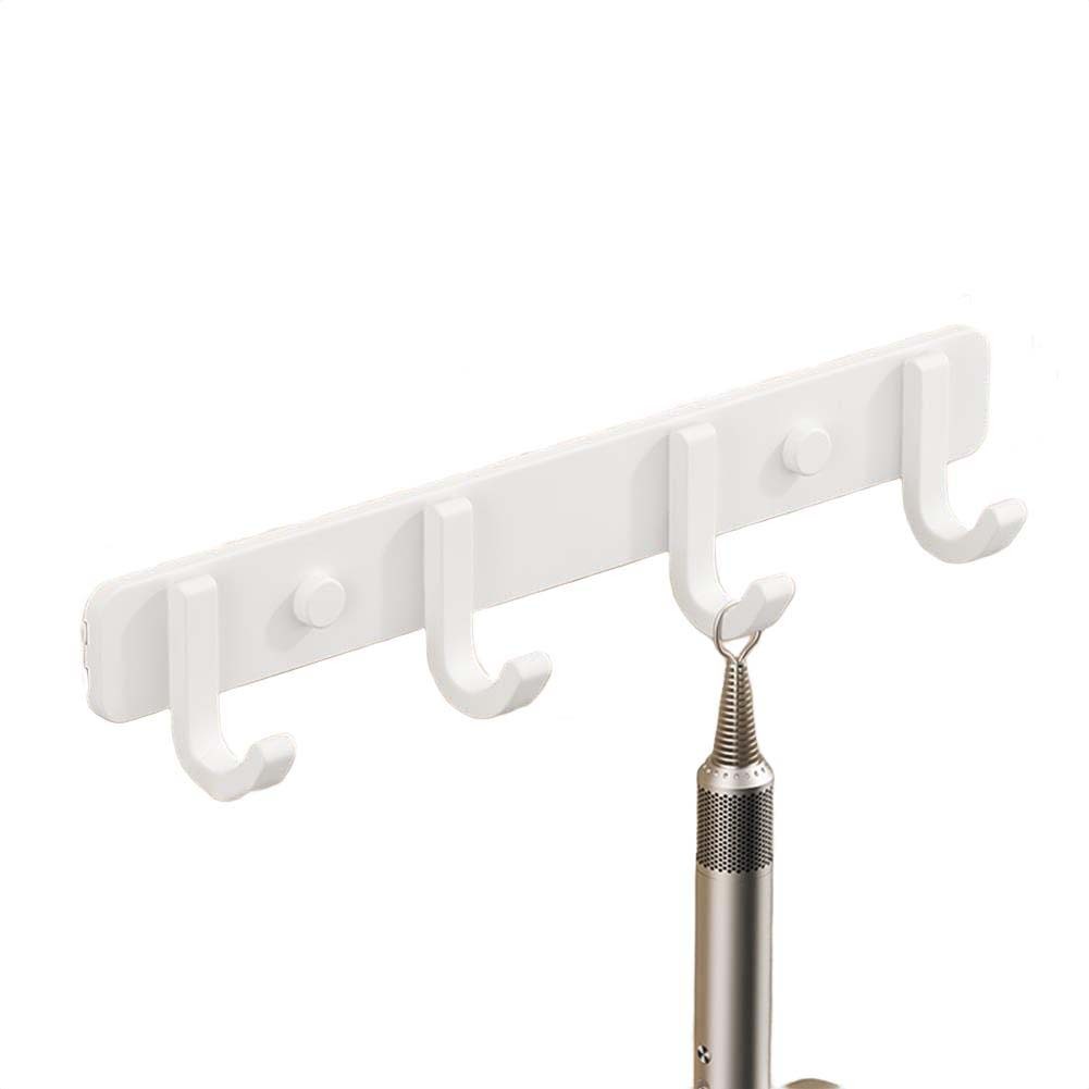 Gancho de pared de aluminio espacial para toallas ropa o accesorios no requiere perforación - Imagen 42 de 79