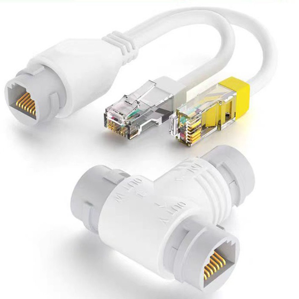 Networks Cable Connector Cost Efficiency Dual Connectivity Plastic Material