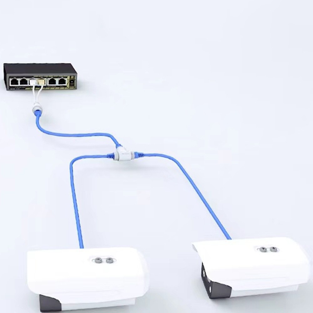 Networks Cable Connector Cost Efficiency Dual Connectivity Plastic Material - Photo 9/9