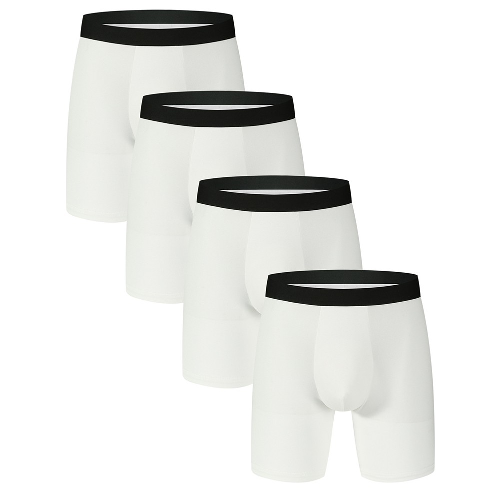 Herren 45 Teile Langbein Unterwäsche Boxershorts mit weicher und bequemer Passform - Bild 14 von 15