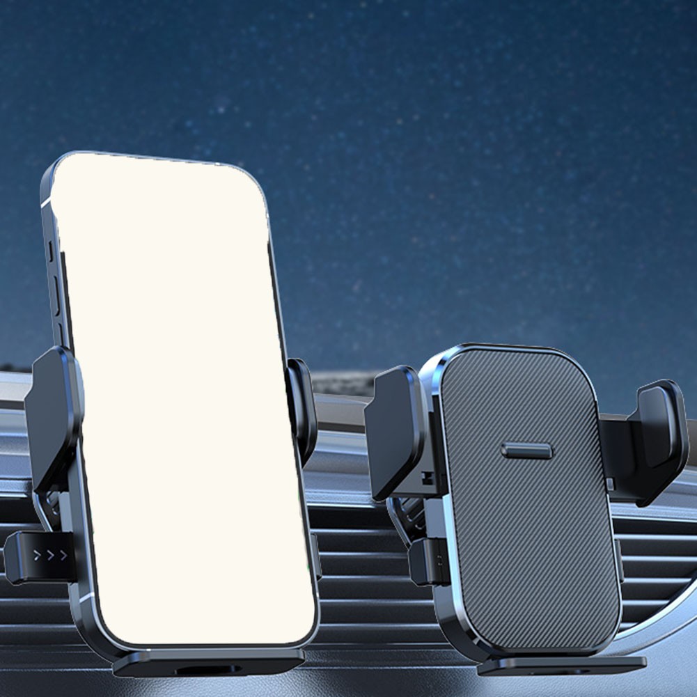 Support Téléphone Voiture avec Bras Clip Forte Parfait pour Appareils GPS et S - Photo 11 sur 15