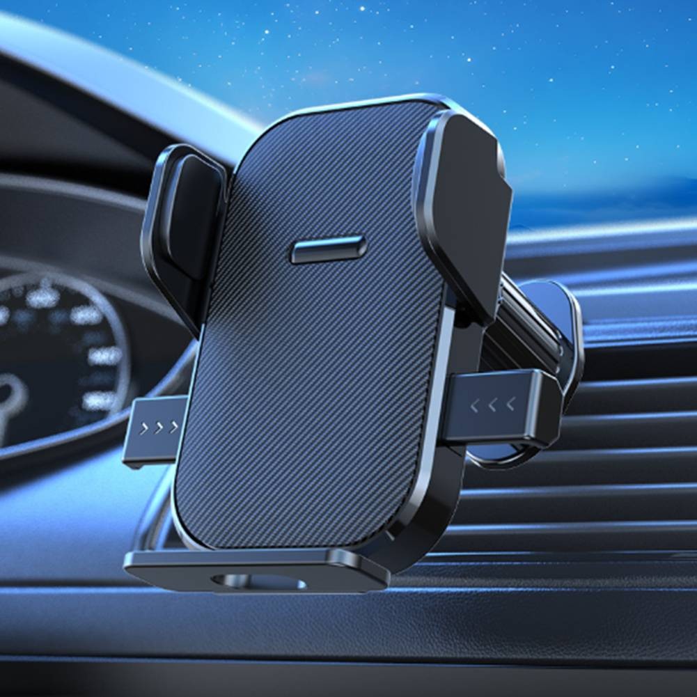 Support Téléphone Voiture avec Bras Clip Forte Parfait pour Appareils GPS et S - Photo 4 sur 15