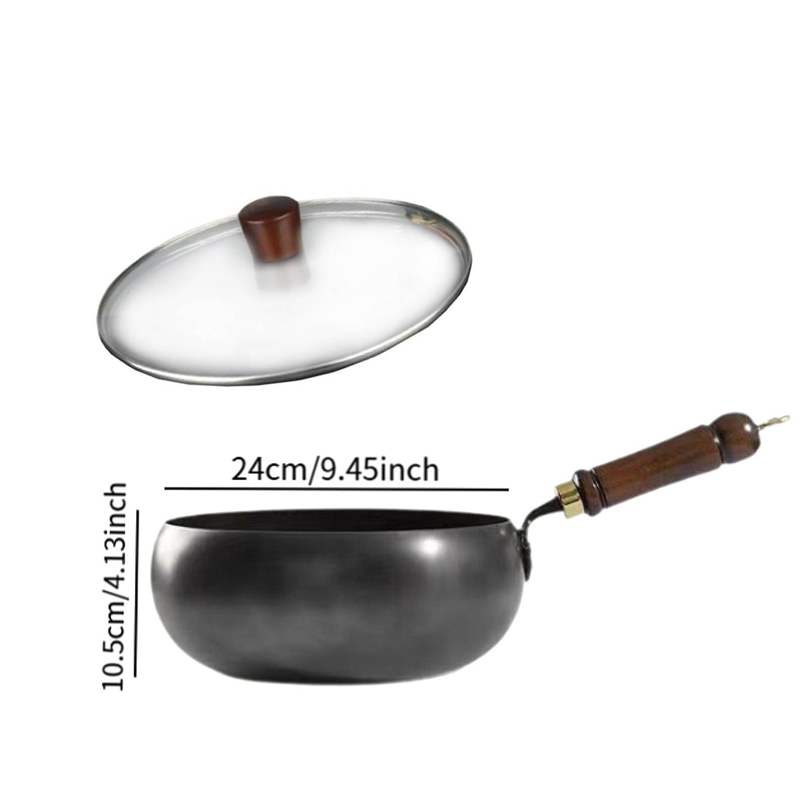 Efficient Heat Retention Iron Frying Pan Big Belly for Consistent Results - Picture 25 of 52