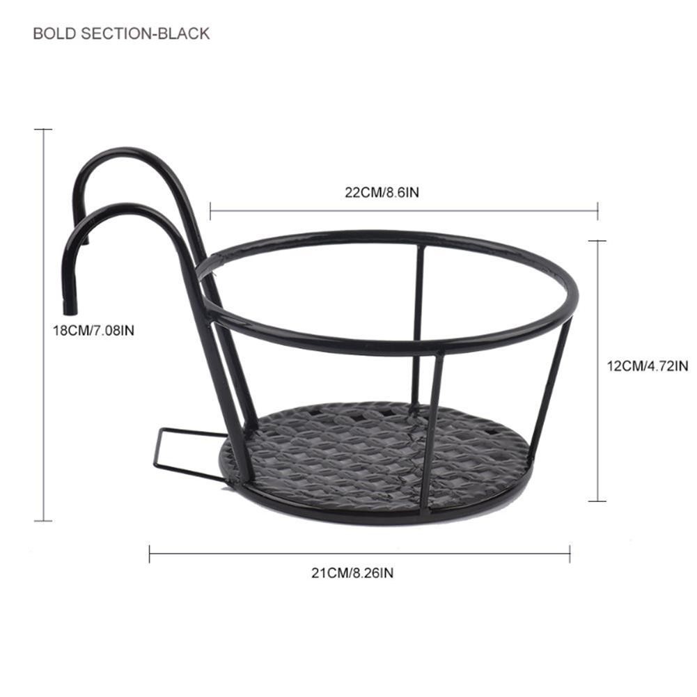 Stylish Metal Plant Rack for Balcony Use Space Saving Design for Flower Pots