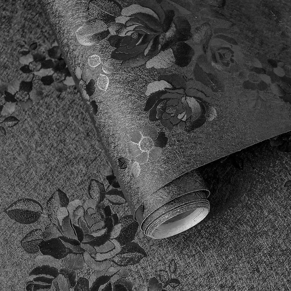 Chic Floral Pattern Wallpaper for Effortless Home Makeover No Tools Required - Picture 14 of 27