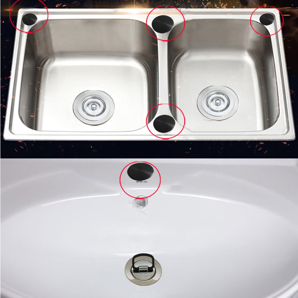 Stainless Steel 45mm Sink Hole Cover for Easy Installation and Aesthetic - Zdjęcie 10 z 12