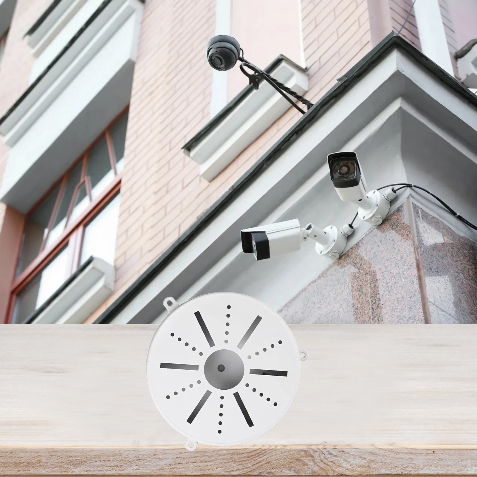 Professional Mounting Solution with Concealed Wiring for Security Cameras - Photo 7/7