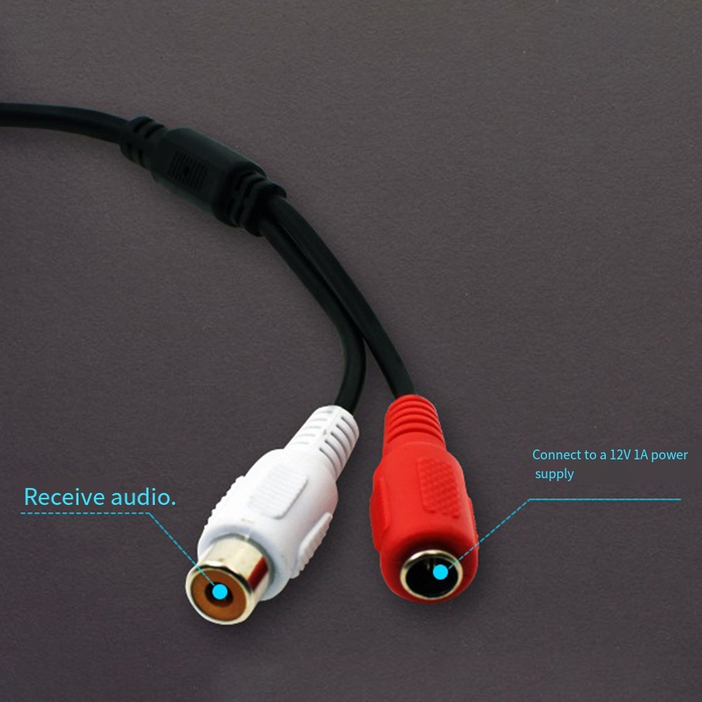 Microphone 1PCS pour CCTV Essentiel pour Capture Audio pour Caméras IP - Photo 10/10