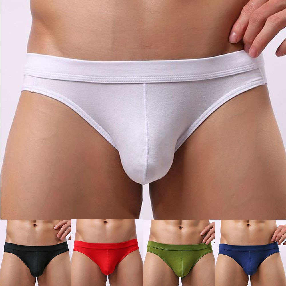 Quick Dry Soft Modal Tanga Briefs for Men Lightweight Breathable Underwear - Zdjęcie 1 z 23