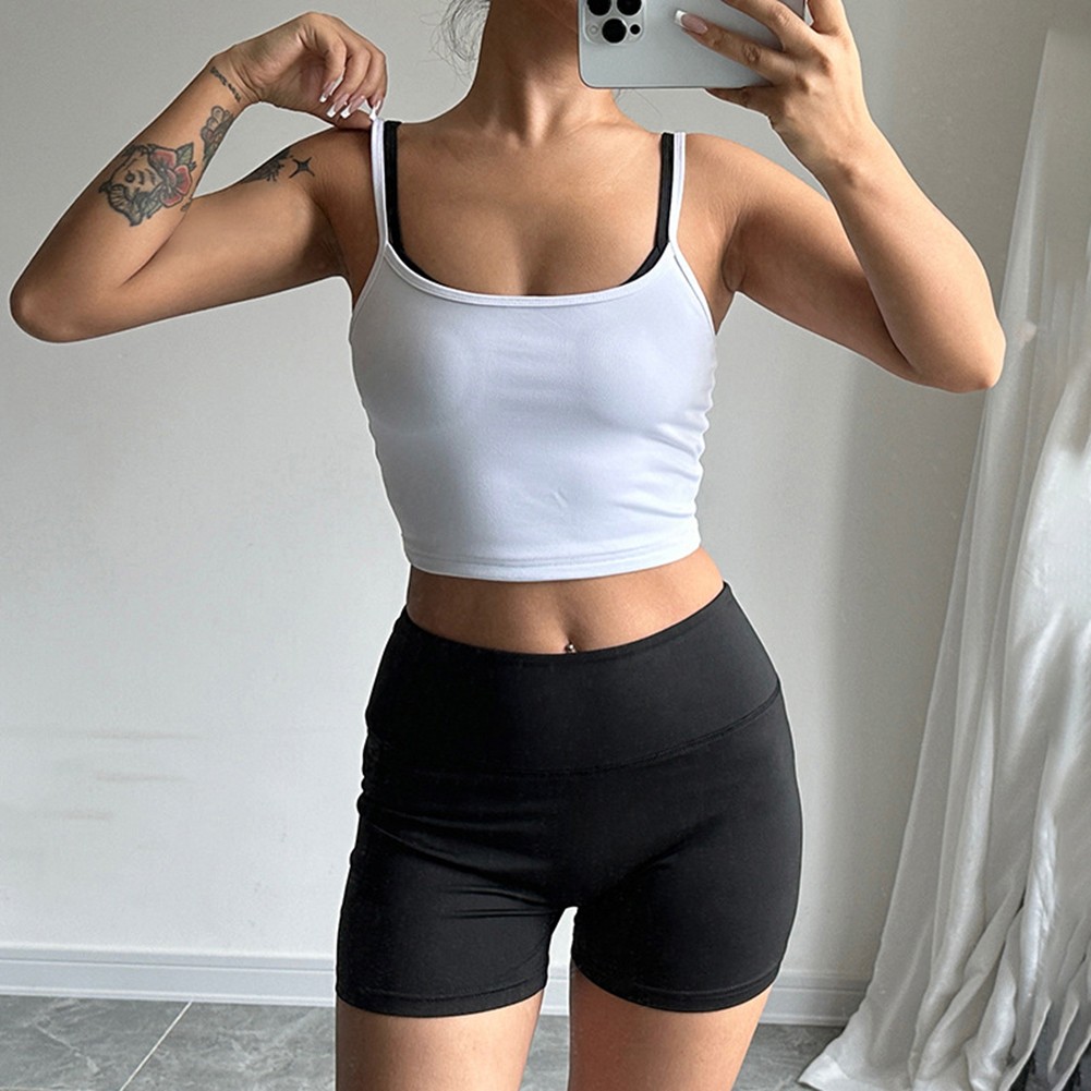 Effortless Style Women's Slim Fit Sports Suit with Trendy Contrast Color - Picture 11 of 12