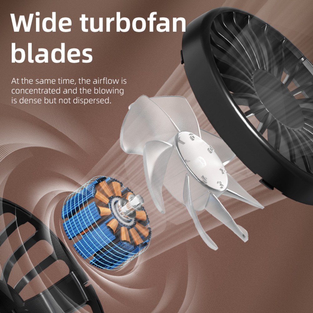 Portable Clip on Misting Fan with 4 Speeds and 360 Degree Airflow Adjustment - Photo 4/14