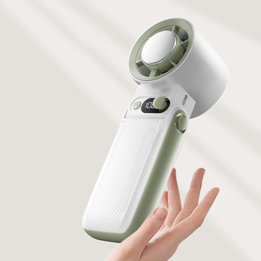 Portable Handheld Turbo Fan 199 Speeds 44 Hour Battery Lightweight Design - Photo 6/15