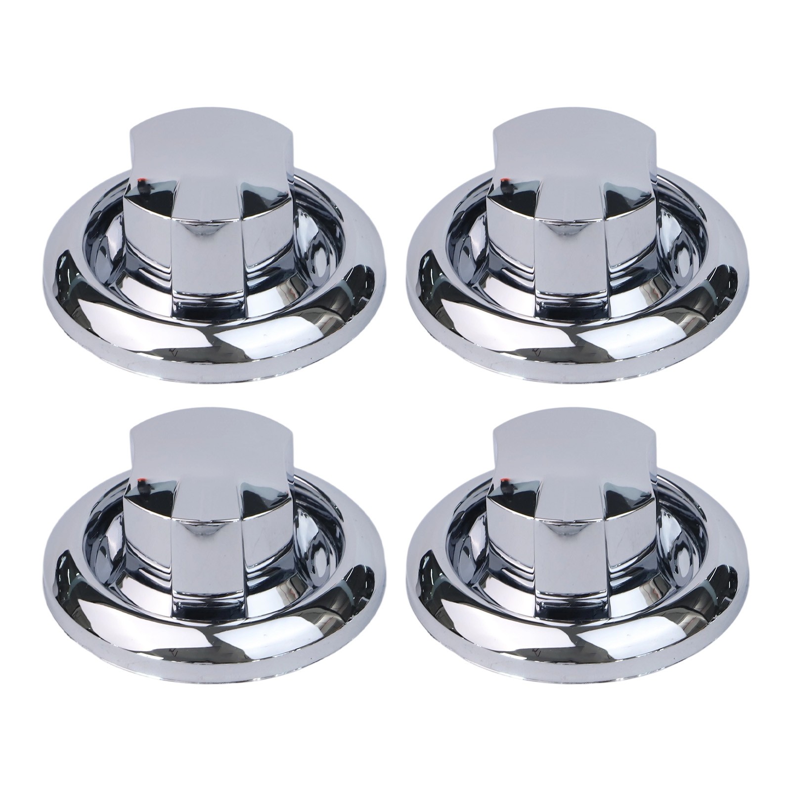 BBQ Oven Switch Knob 48mm Gas Stove Replacement Knobs with 4850mm Knob Base Set