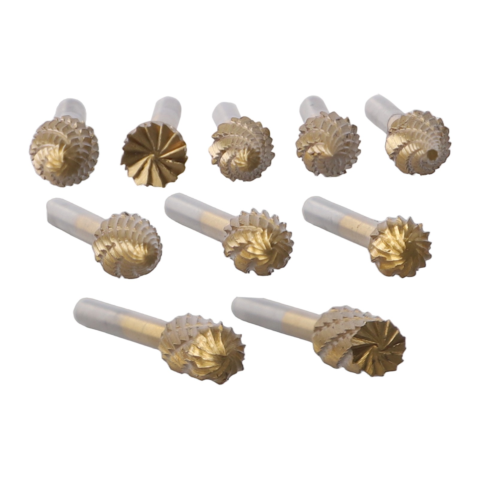 Milling and Grinding Made Easy Ten Rotary Bits Each Featuring a Standard Size