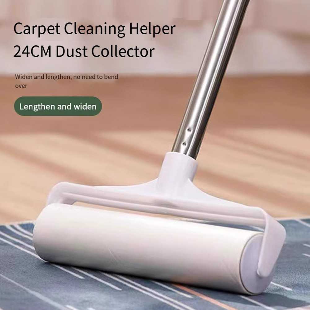 Telescopic Clothing Roller Brush for Effortless Cleaning of Dust and Debris - Bild 20 von 30