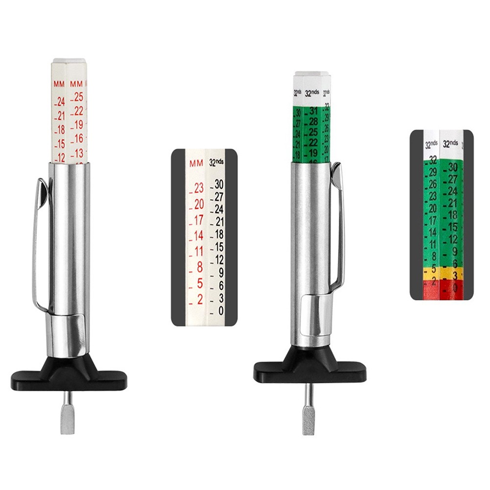 Lightweight 2PCS Tire Tread Depth Gauges with Waterproof Design for Easy Carry - Picture 17 of 24