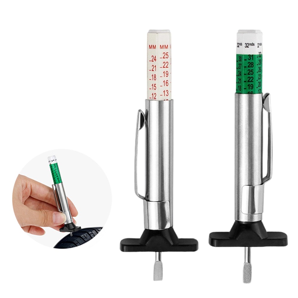 Lightweight 2PCS Tire Tread Depth Gauges with Waterproof Design for Easy Carry - Picture 23 of 24