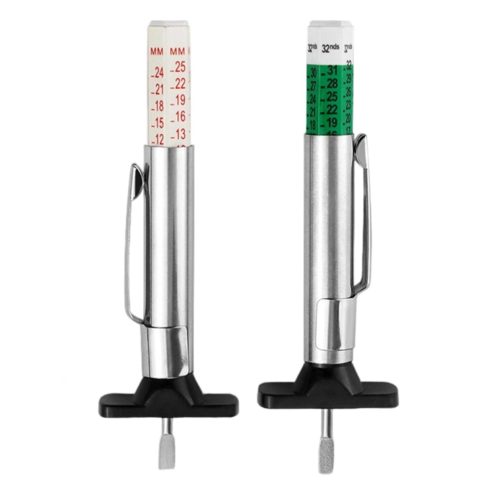 Lightweight 2PCS Tire Tread Depth Gauges with Waterproof Design for Easy Carry - Picture 16 of 24