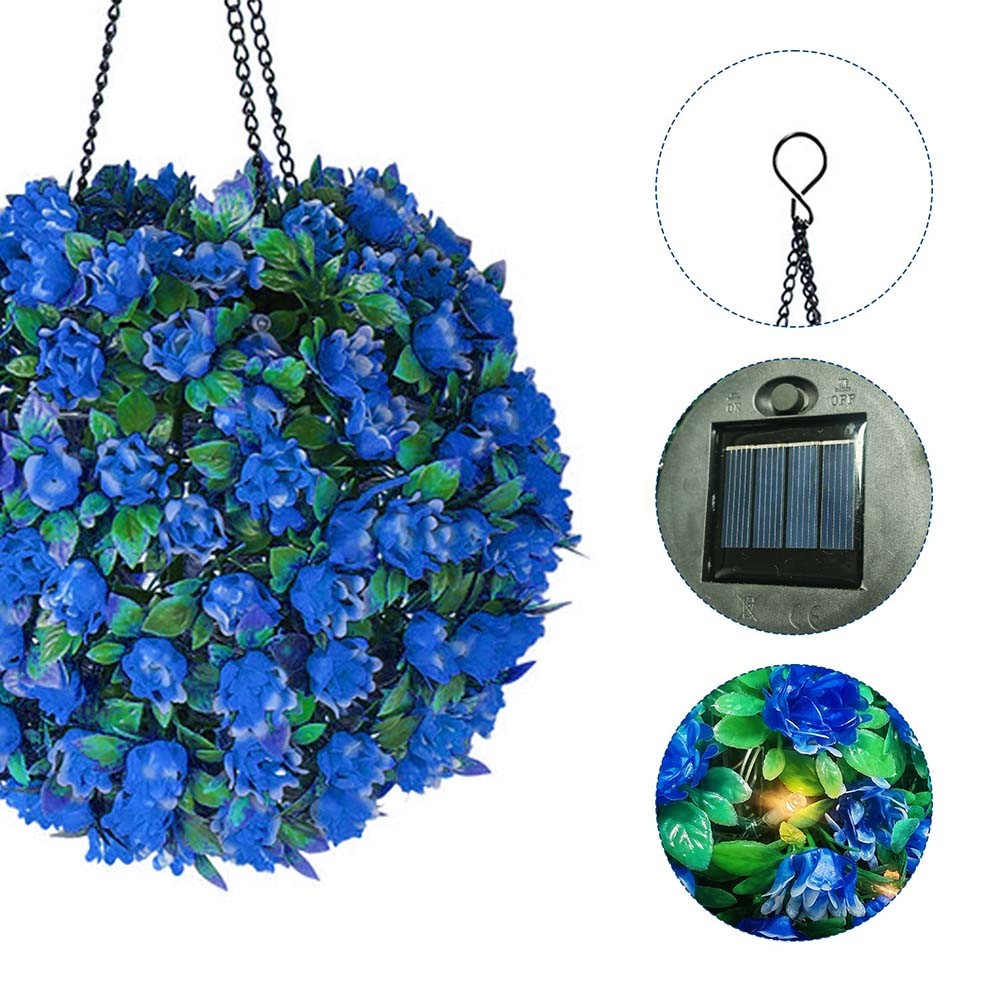 Bola de luz para exteriores con energía solar perfecta para colgar decoración - Imagen 49 de 50