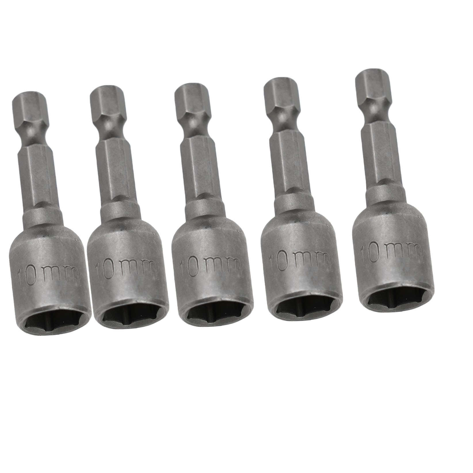 5PCS Magnetic Nut Driver Socket Set 6 13mm Hex Shank for Electric Drill - Picture 22 of 29