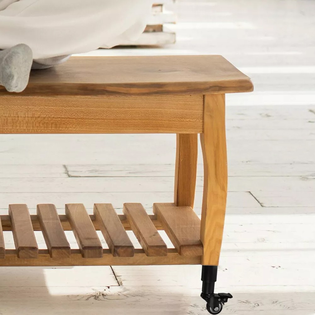 Adjustable Coffee Table Scratch-resistant Finish Sturdy Adjustable Feet