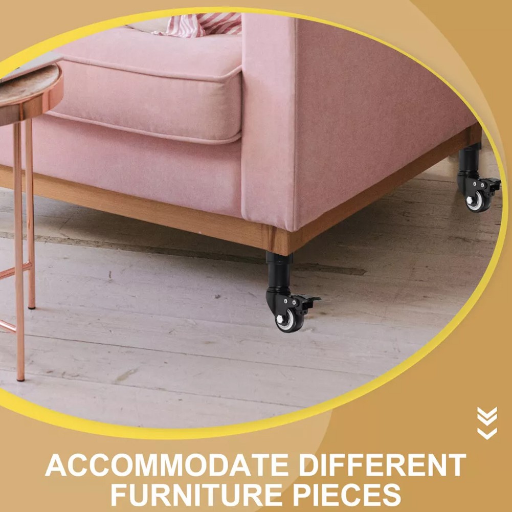 Adjustable Coffee Table Scratch-resistant Finish Sturdy Adjustable Feet