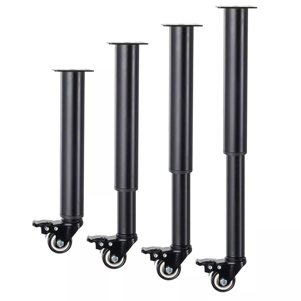 Adjustable Coffee Table Scratch-resistant Finish Sturdy Adjustable Feet