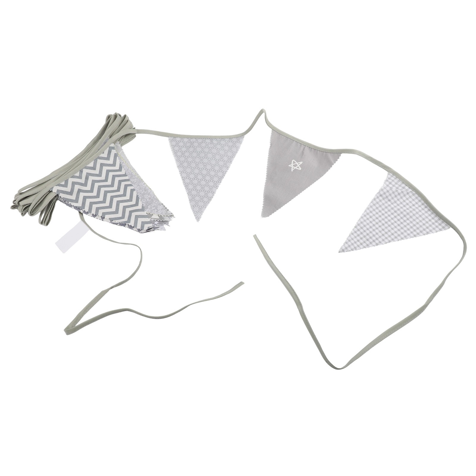 Banner Fabric Bunting Total Length 10m Cotton Grand Openings Birthdays - Picture 52 of 73