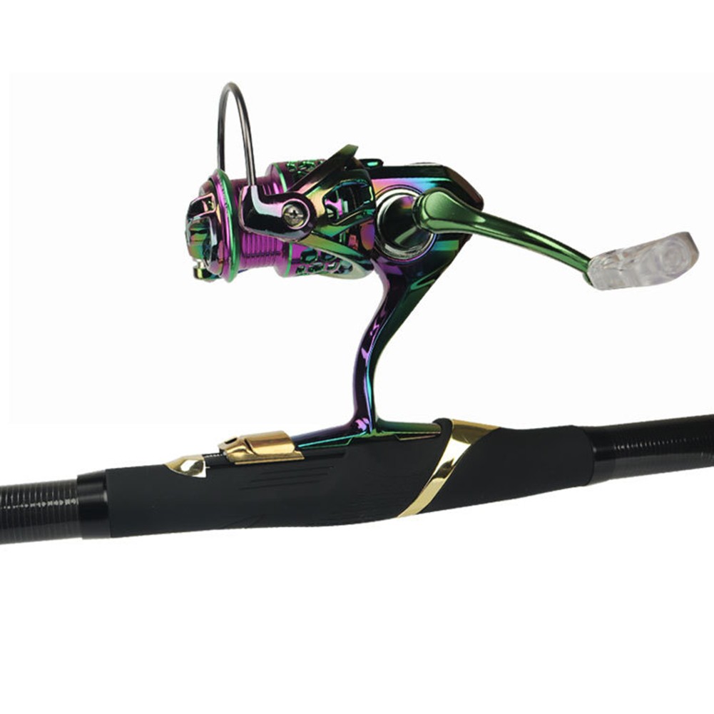 Lightweight Plastic Fishing Reel Holder with Secure Locking Switch Mechanism