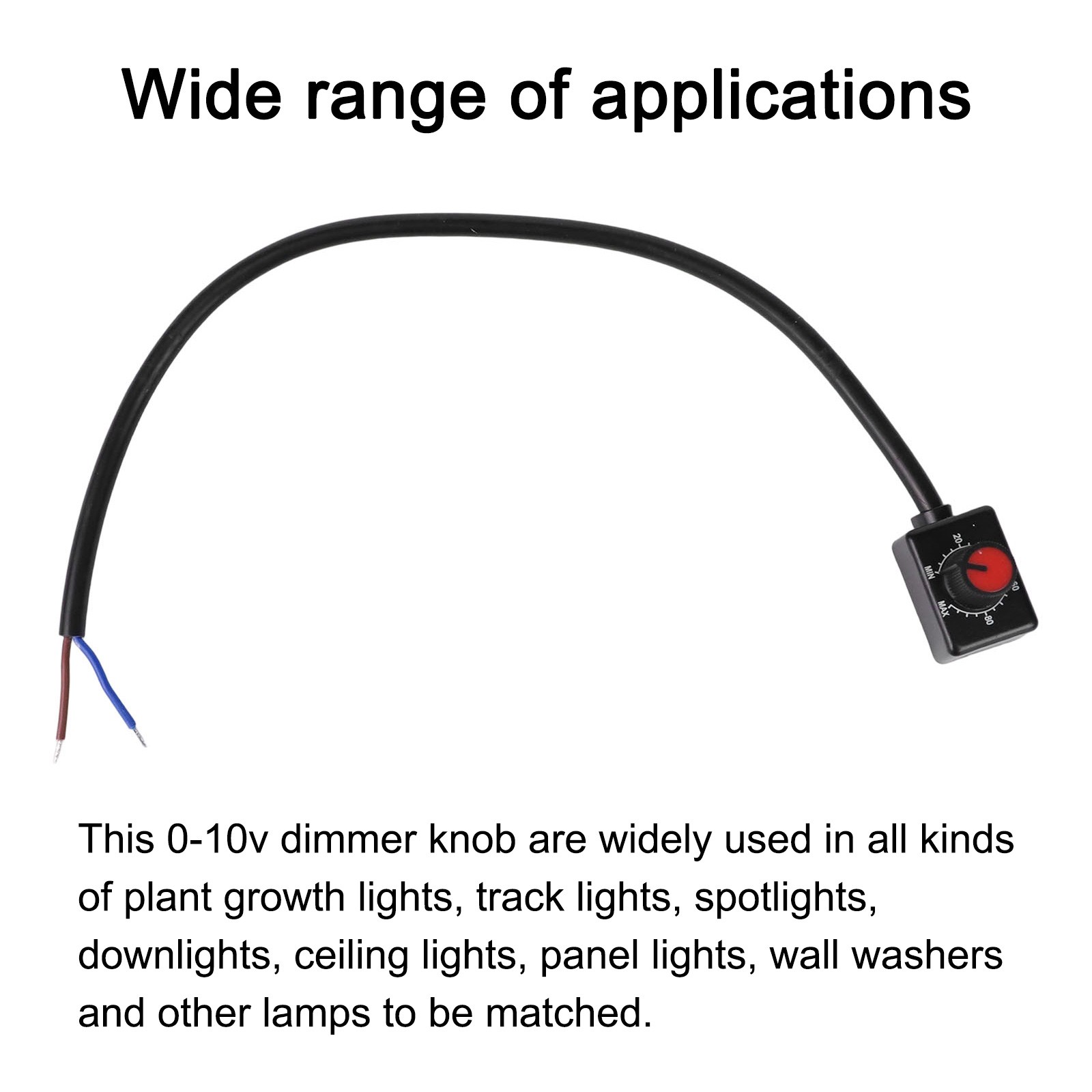 Indoor Lighting LED Dimmer 0-10V Dimmer Compact Design Easy Installation - Picture 30 of 43