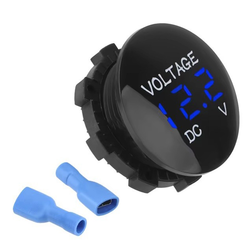 Voltmetro digitale LED multicolore per livelli batteria marina e automobilistica - Foto 19 di 20