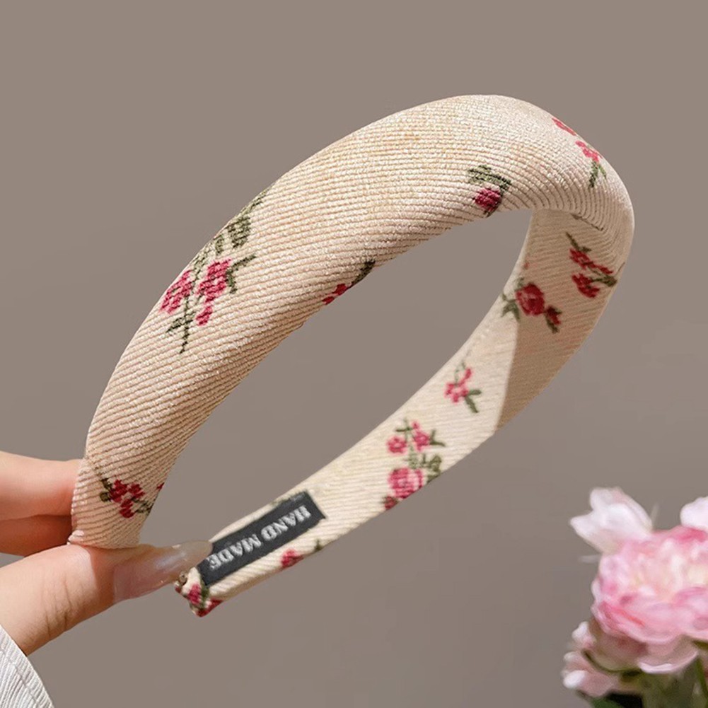 Floral Sponge Hair Clip Essential Hair Accessory for Any Fashion Enthusiast