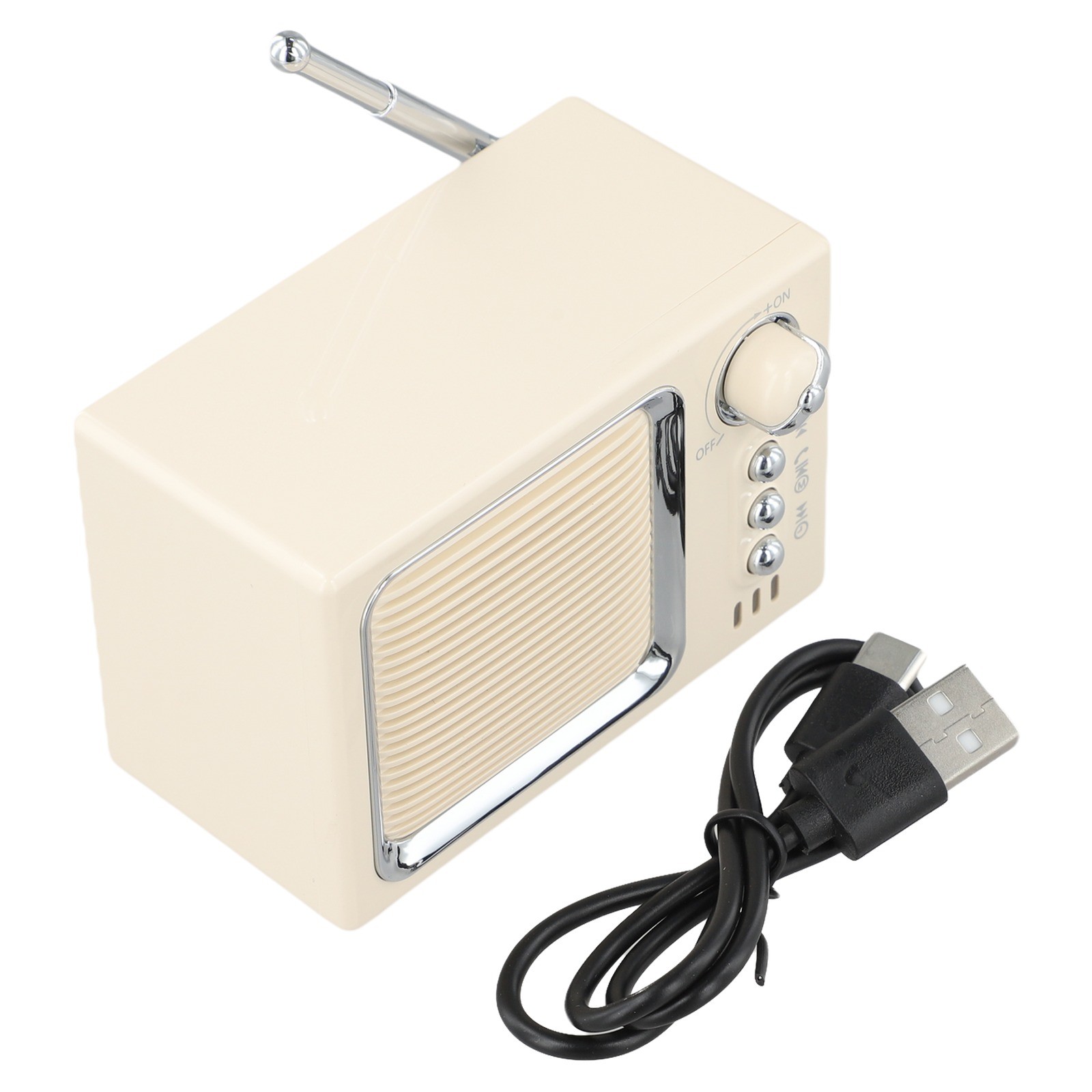 for mini Speaker with Unique Vintage Design and Multiple Music Playback Options