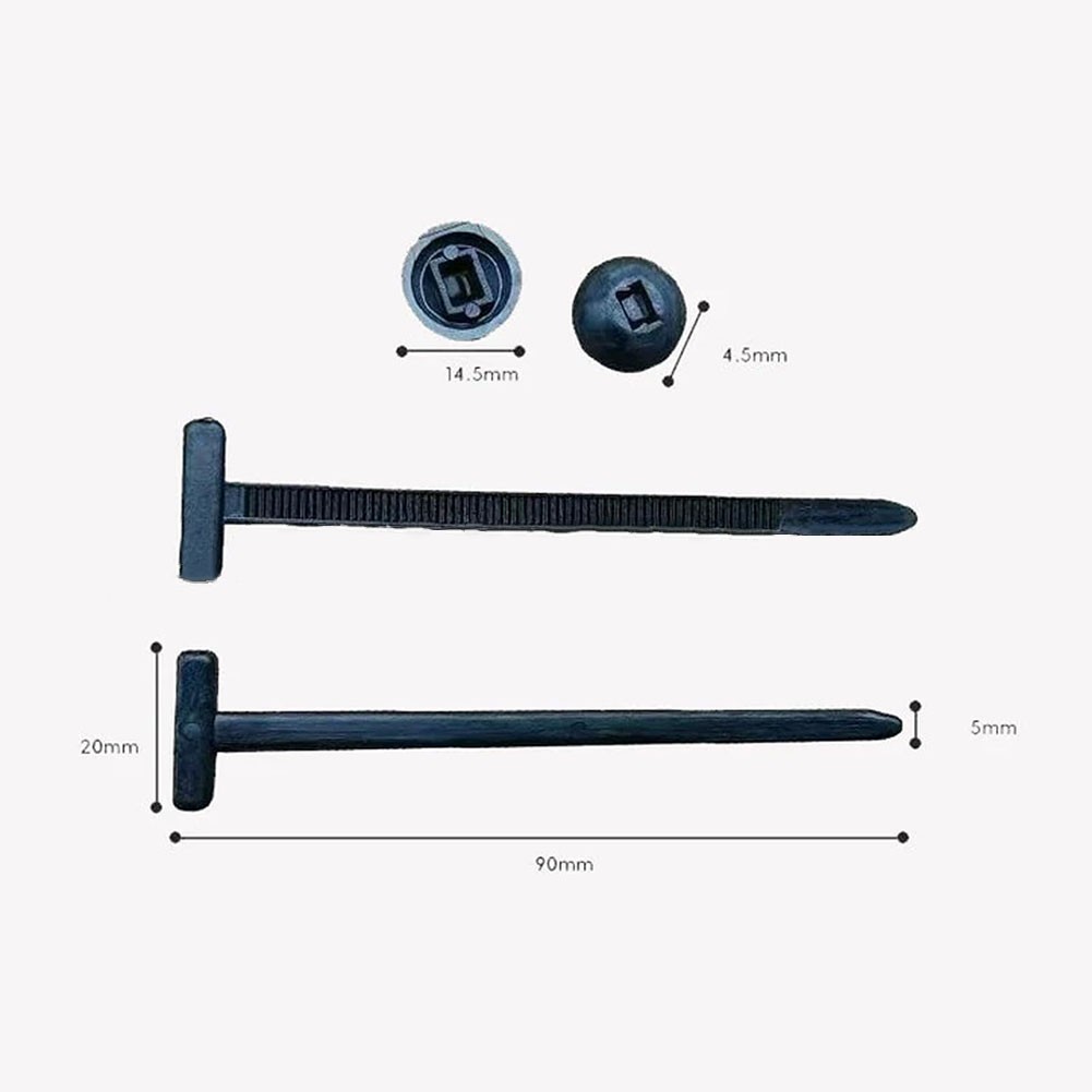 Nylon Cable Ties for Cars - Self-Locking Fasteners for Quick Repairs??100pcs?? - Picture 11 of 11