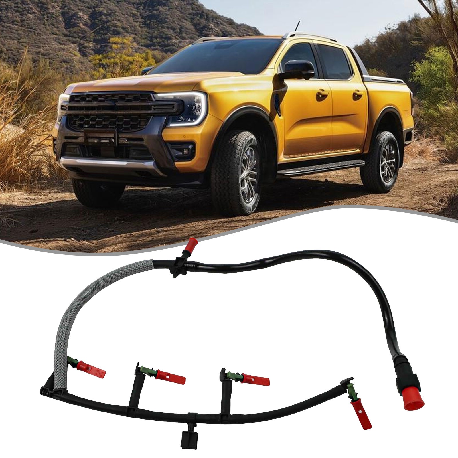 2011 For Ford For Ranger 3 2 TDCi Injector Return Pipe OEM BB3Q9K022BH ...