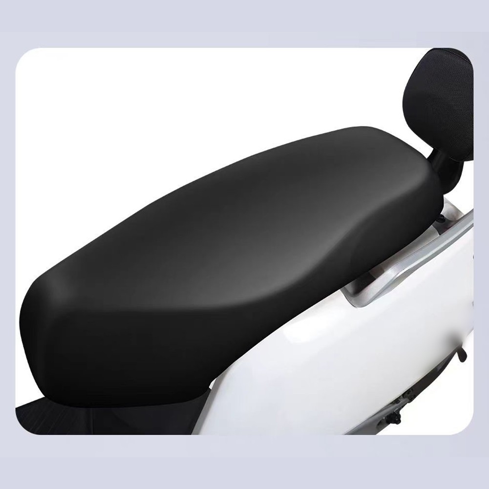 Flexible Motorcycle Seat Cover Waterproof Protector Comfortable Riding Design