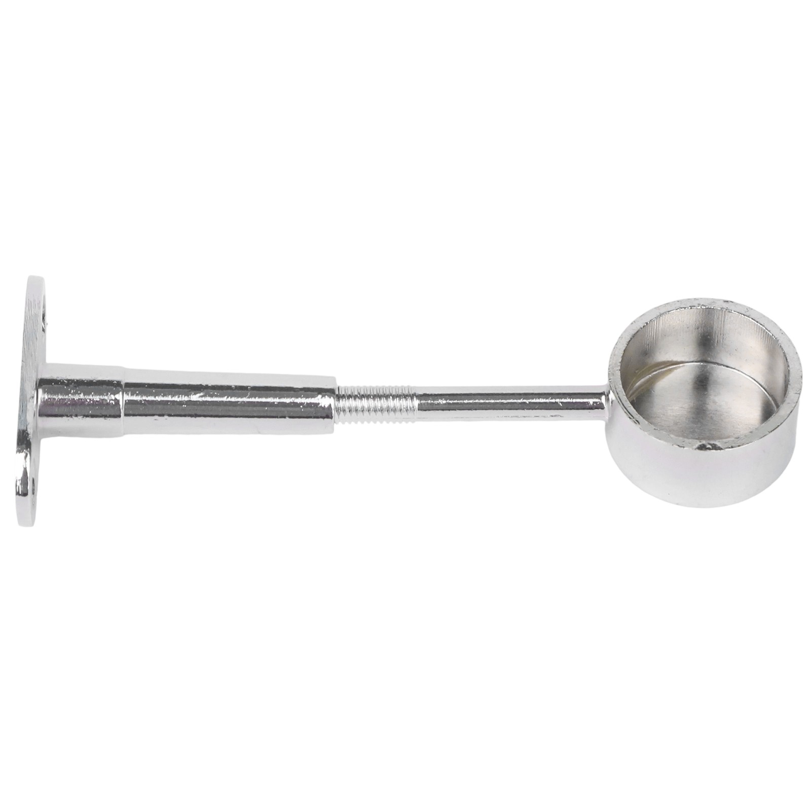 Extendable Chrome Socket Bracket for 25mm For Wardrobe Rail Rod Construction - Picture 38 of 48