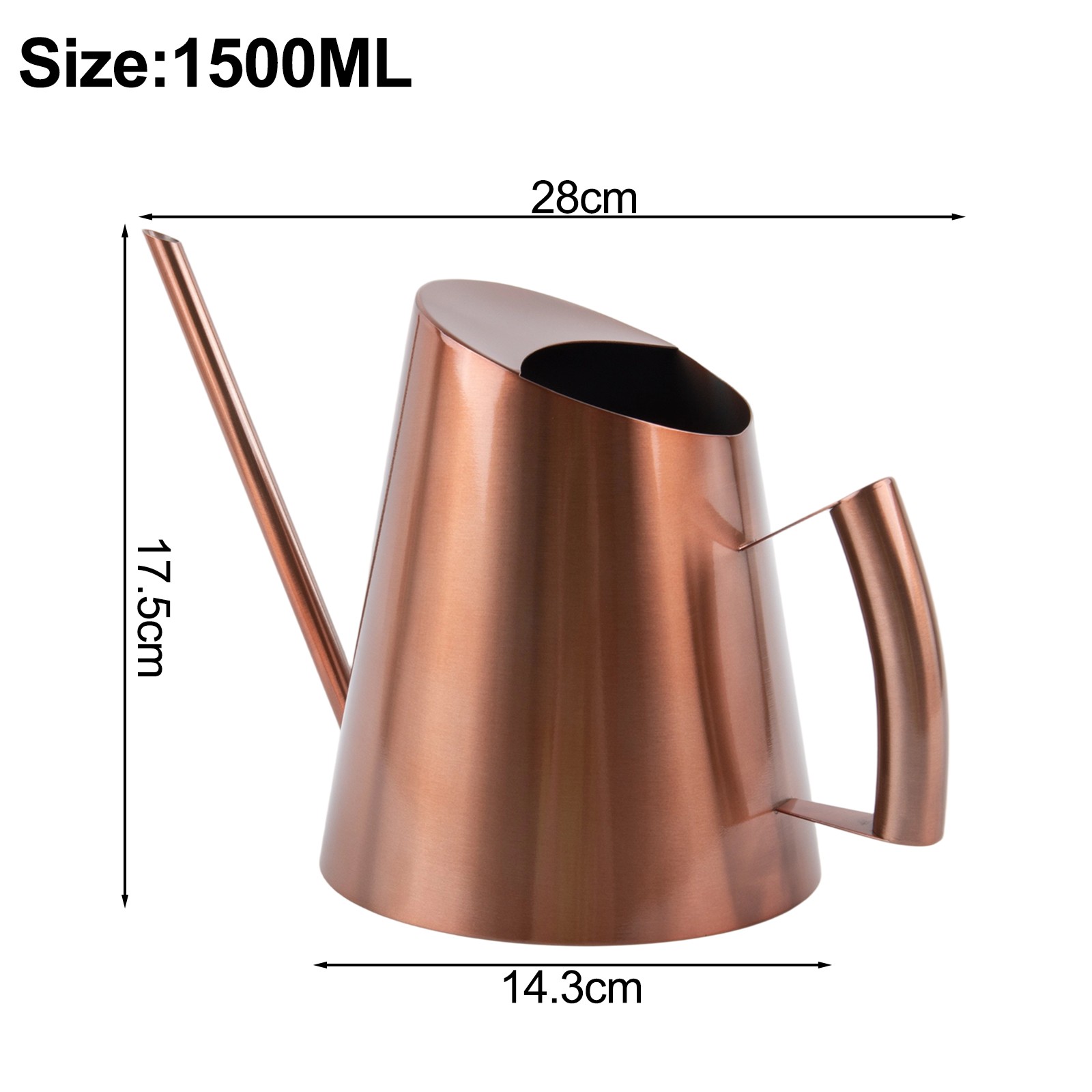 Long Spout Watering Can Crafted from Stainless Steel for Gardening Enthusiasts - Photo 37/57