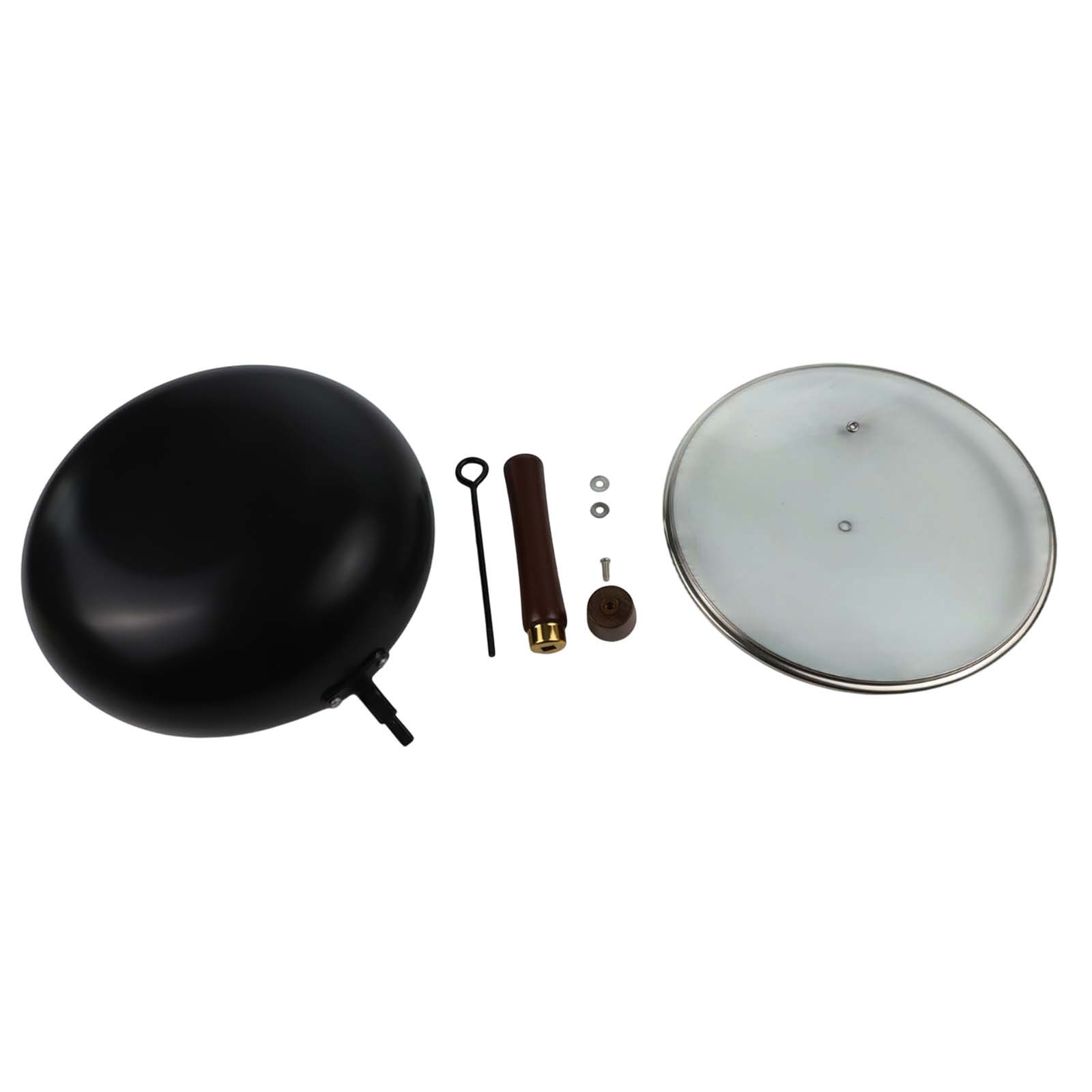 Efficient Heat Retention Iron Frying Pan Big Belly for Consistent Results - Picture 48 of 52