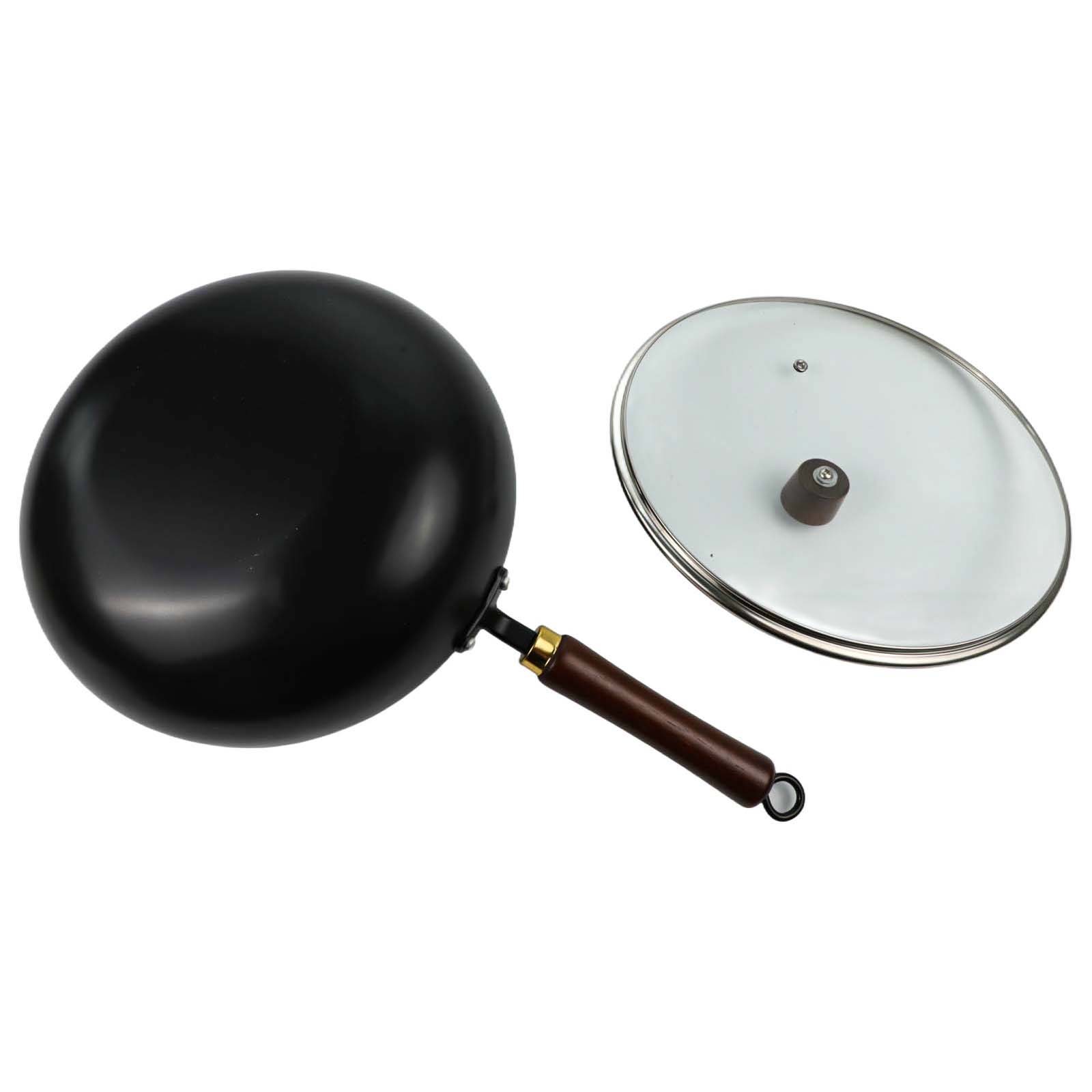 Efficient Heat Retention Iron Frying Pan Big Belly for Consistent Results - Picture 45 of 52