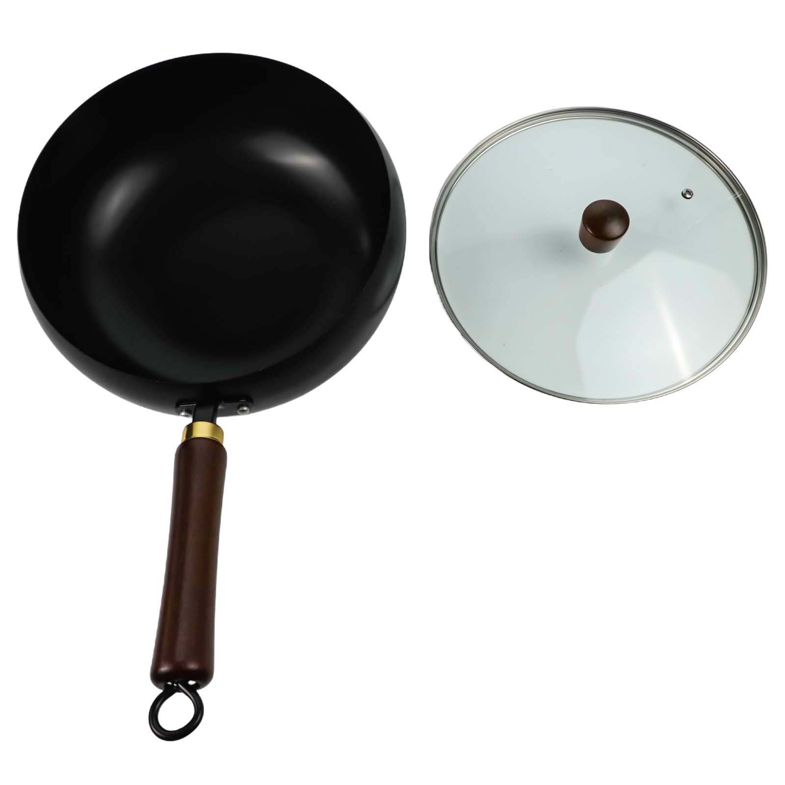 Efficient Heat Retention Iron Frying Pan Big Belly for Consistent Results - Picture 49 of 52