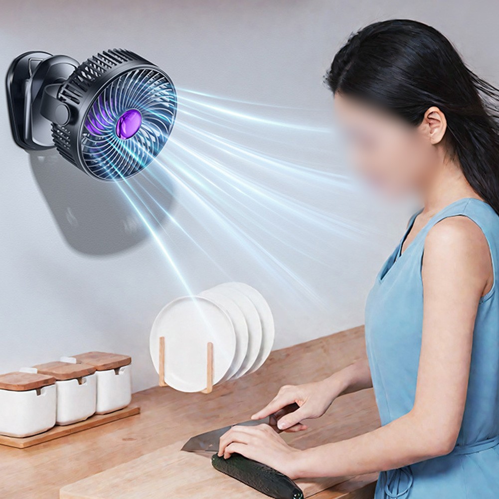Mini Fan with 360 Degree Rotation and Long Lasting Battery for Camping - Picture 23 of 25