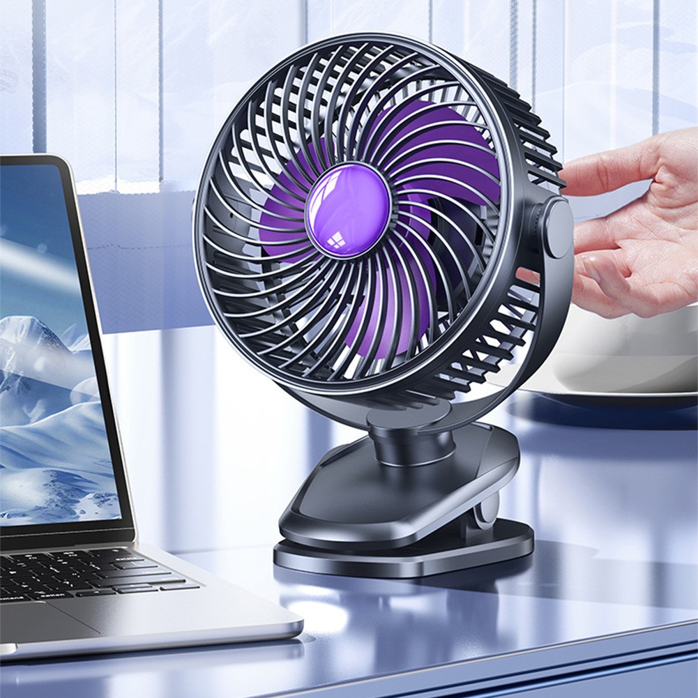 Mini Fan with 360 Degree Rotation and Long Lasting Battery for Camping - Picture 17 of 25