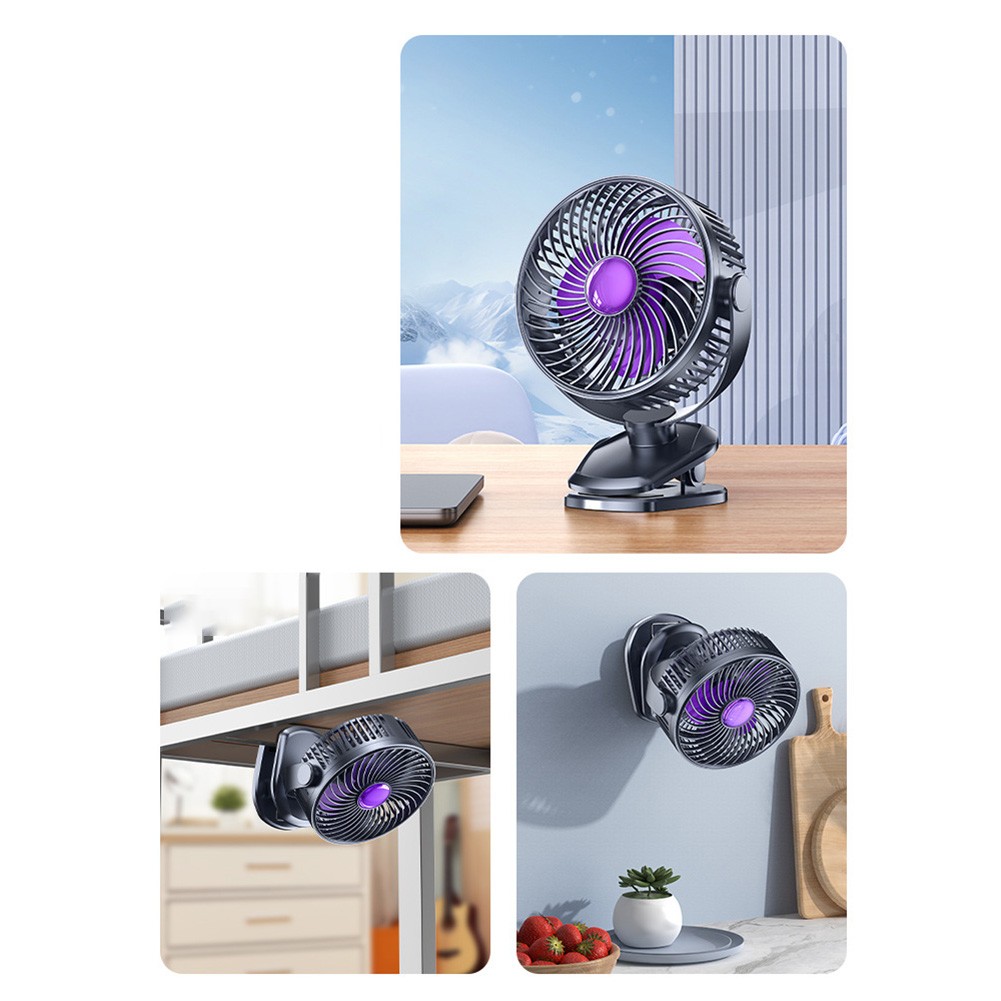 Mini Fan with 360 Degree Rotation and Long Lasting Battery for Camping - Picture 20 of 25