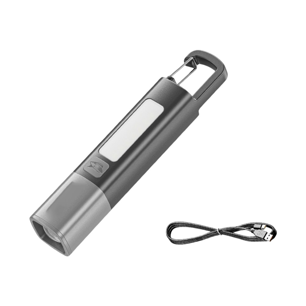 Mini linterna portátil con zoom XPE luz de camping USB recargable - Imagen 13 de 13