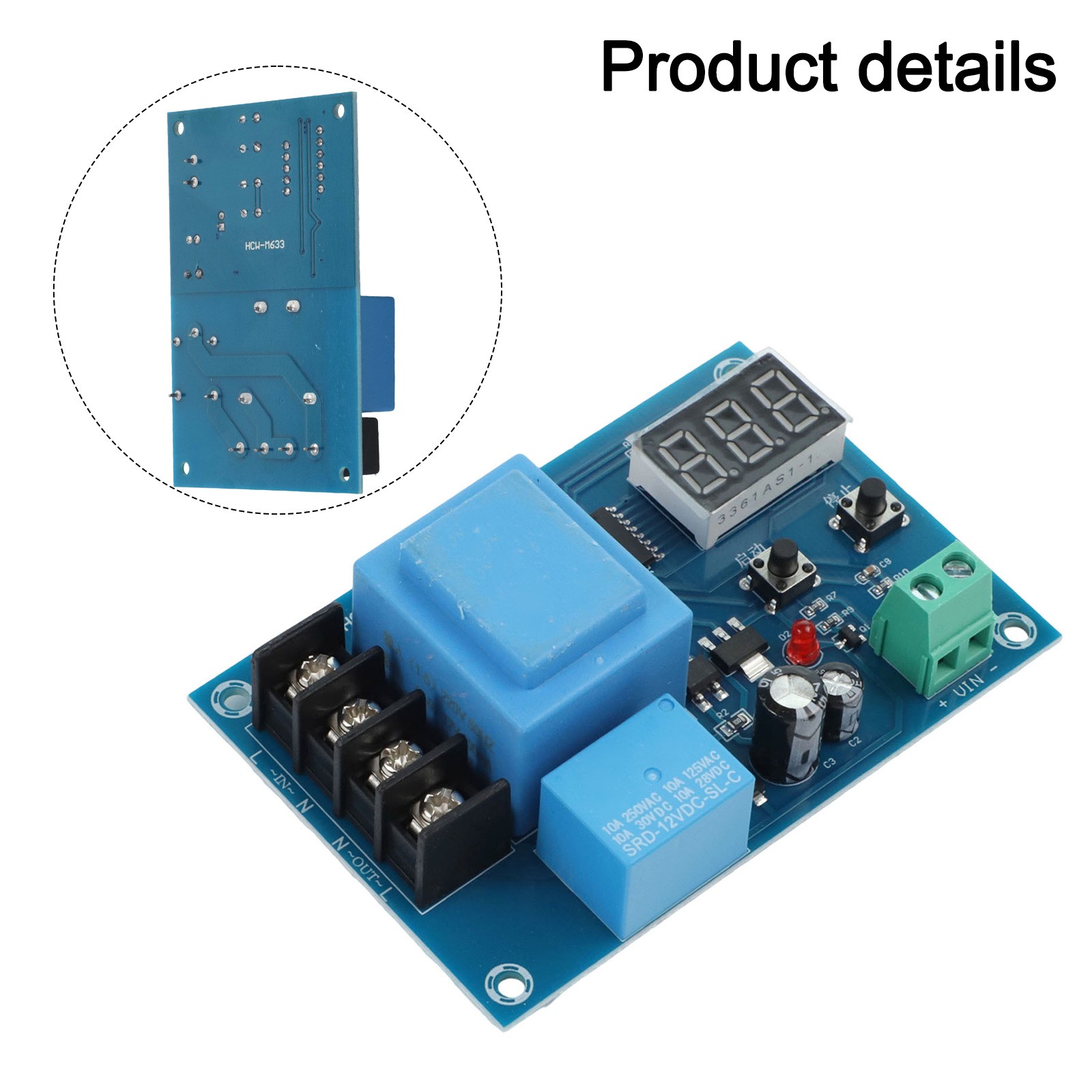 Power Supply module 6-60V Battery Charging Control board Charger Board - Afbeelding 24 van 31