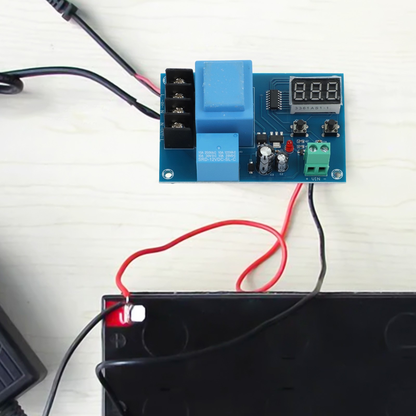 Battery Charging Control Board Charger Power Supply Switch Module12V / 24V 6-60V - Afbeelding 25 van 39