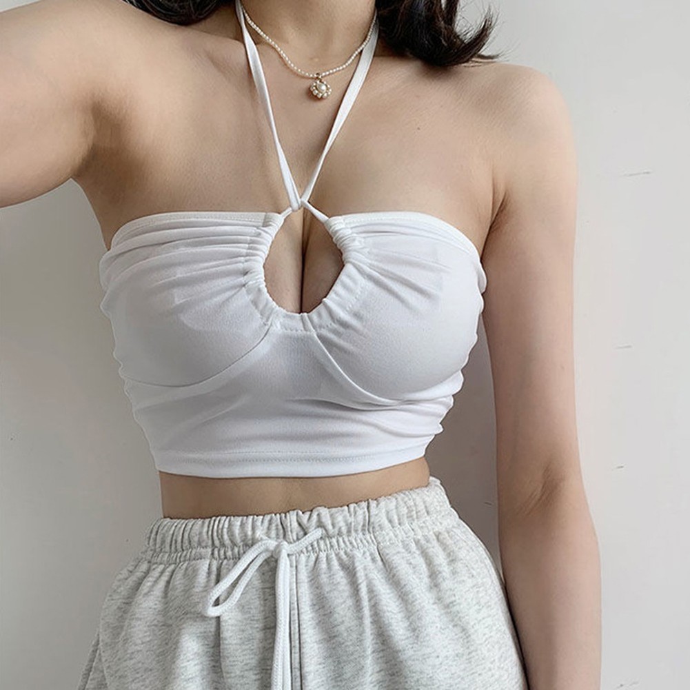 Gilets décontractés sans manches froncés pour femmes de couleurs unies pour l - Picture 16 of 18