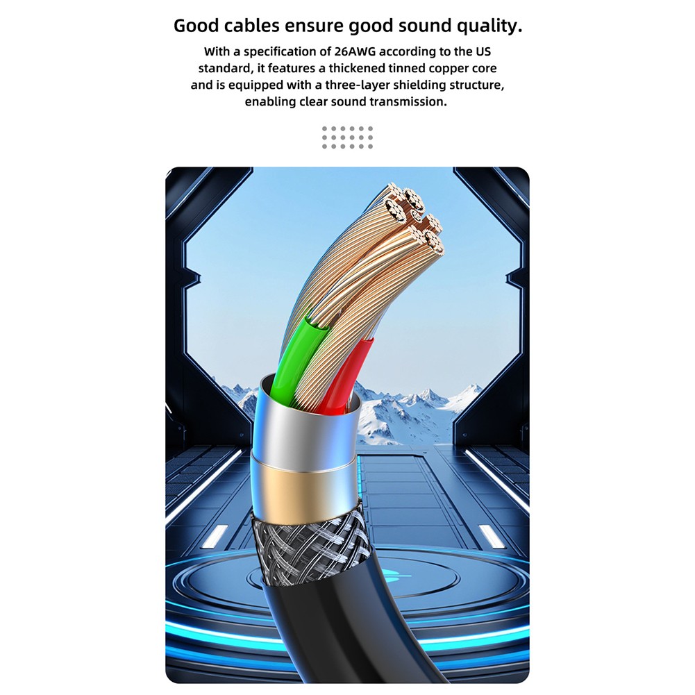 Tarjeta de sonido USB eficiente 7 1 sonido envolvente para auriculares y dispositivos de audio - Imagen 8 de 12